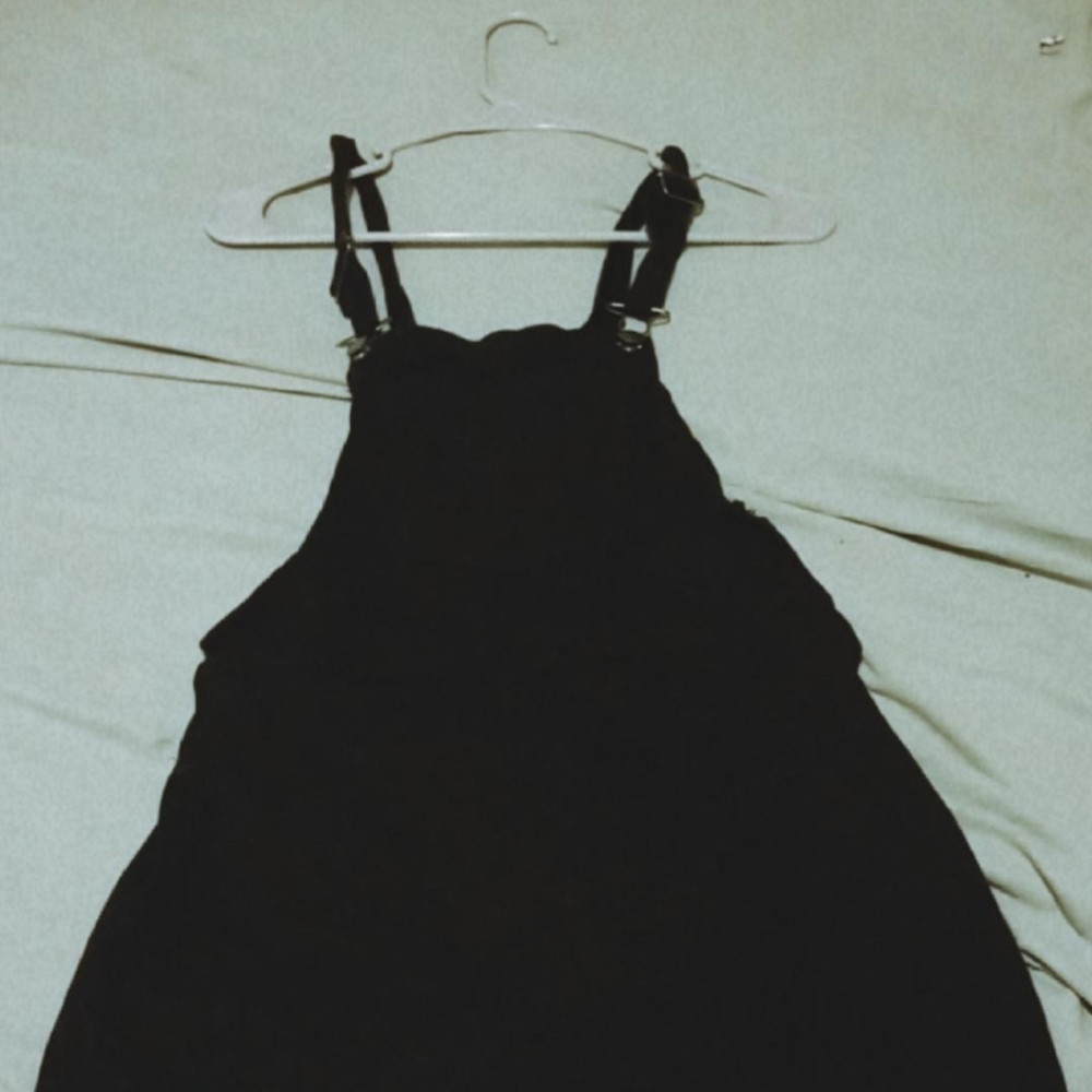 Black Overall Dress